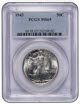 1943 50C PCGS MS65