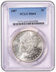 1887 S$1 PCGS MS64